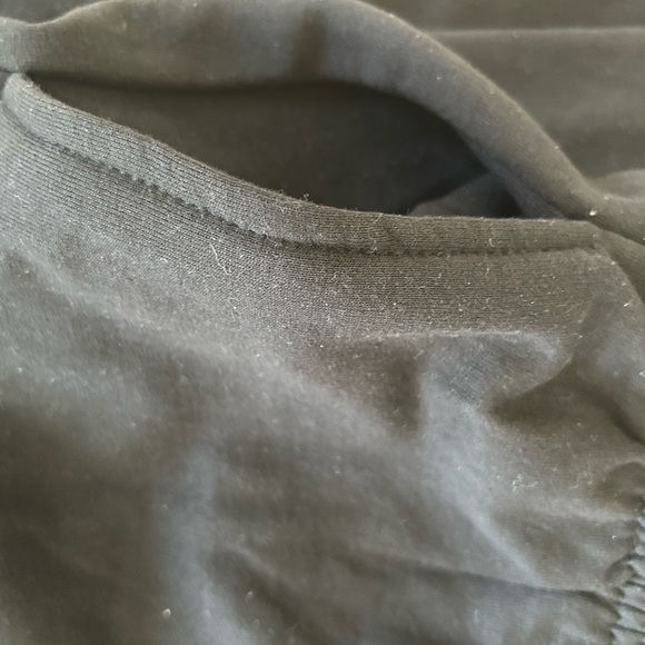 BooHooMAN Men's Roman Oversized Black Joggers NWT - Picture 6 of 9